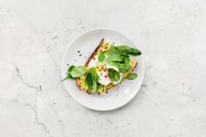 Vegetables on Small Plate